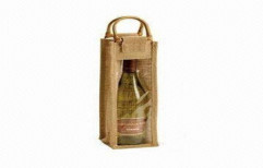 Jute Bottle Bag by Blivus Bags Private Limited