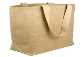 Jute Fabic Bag by Sharp Trading Co.