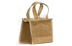 Jute Lunch Bag by Jenellia Systems