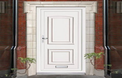 Sliding White Solid PVC Door for Home