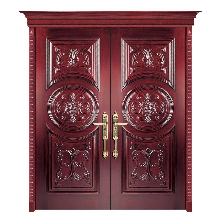 Teak Wood Double Door Designs For Main Door By Jangid Wood Works -...