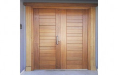 Wooden Double Door by Sharma Interior Furniture
