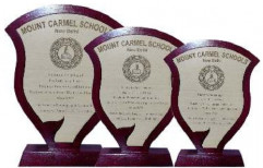 Wooden Trophy by J B Award & Trophies