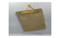 Beige Jute Backpack by H. A. Exports