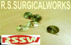 Ear Tags Round Barsh Metals by R.S. Surgical Works