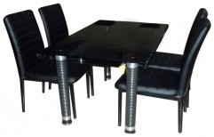 Glass Dining Set by Nikee Traders
