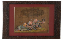 Handmade Rajasthani Painting With Frame by Plexus