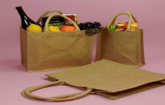 Jute Shopping Bag by Shekhar Paper Products