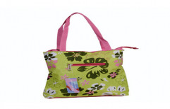 Printed Ladies Jute Hand Bag by Shifa Industries
