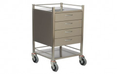 4 Drawer Trolley Instrument by R.S. Surgical Works