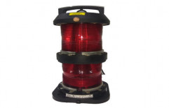 All Round Red Double Tire Light by S. R. Marine