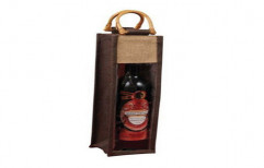 Jute Wine Bottle Bags by India Printing Works (S. S. I. Unit)