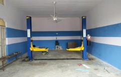 Two Post Car Lift by Hi Tech All Garage Equipments