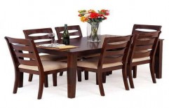 Wooden Dining Table by Arpit Shah Projects OPC Private Limited