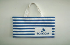 Bleached White Canvas Bag by Blivus Bags Private Limited
