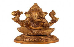 Brass Ganesha Statue by Plexus