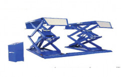 Full Rise Scissor Lift by The Car Spaa