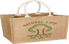 Jute Gift Bag by Blivus Bags Private Limited