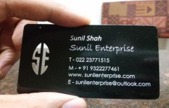 Metal Business Cards and Membership Cards by Sunil Enterprise