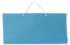 Utsav Kraft Paper 3 Ltrs Light Blue Reusable Shopping Bags by Plexus