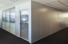 Aluminum Profile Office Partitions by Aditya Steels