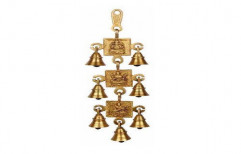 Brass Hanging Bell by Plexus