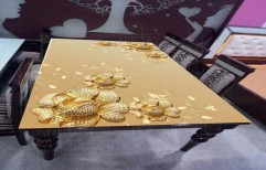Dining Table Glass Top by Home Kitchen & Interiors