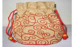 Designer Jute Pouches by Enchant