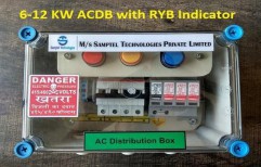 Solar ACDB For 5-12 KW Three Phase with RYB Indicator by Samptel Technologies Private Limited