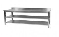 Stainless Steel Table by Pioneer Modular Seatings