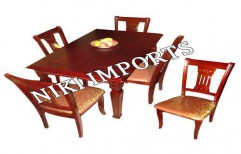 Wooden Dining Set by Nikee Traders