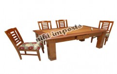 Wooden Dining Table by Nikee Traders