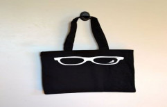 Black Cotton Bag by Blivus Bags Private Limited