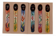 Book Mark Painted On Seeds Set Of 06 by Nirmitee Art Connoisseurs