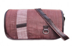 Brown Denim Laptop Bags by Ravi Packaging