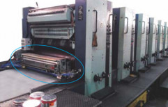 UV Coating Attachment On Offset Press by P3 Machines