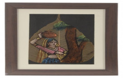 Handmade Rajasthani Painting With Frame by Plexus