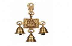 Lakshmi Brass Hanging Bell by Plexus