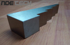 5-Step Block Aluminum 7075-T6 - Metric 5A by Nde Flaw Technologies Private Limited