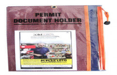 Lockout Permit Document Holder Two Pockets Orange by Krm Corporation
