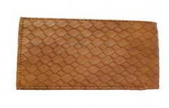 Mens Tan Leather Wallet by SG Overseas