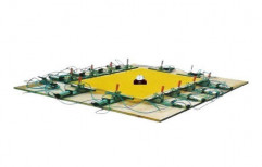Pneumatic Fabric Stretching Clamp by P3 Machines