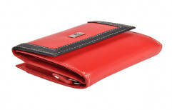 Red Women Wallet by AM Leather