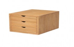 Wooden Storage Drawer by Pioneer Modular Seatings