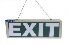 LED Exit Sign Board by SPJ Solar Technology Private Limited