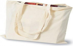 Natural Cotton Calico Bag by Blivus Bags Private Limited