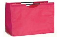 Non Woven Wooden Handle Bag by Jagruti Garments