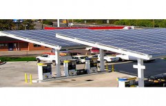 Solar Power Plant For  Petrol  Pump by Solaris Energy