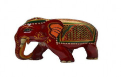 Wooden Elephant Miniature by Plexus