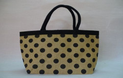 Fancy Jute Bag by AM Leather